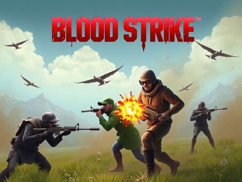 Blood Strike Steam Account interface showing linked items and exclusive skins