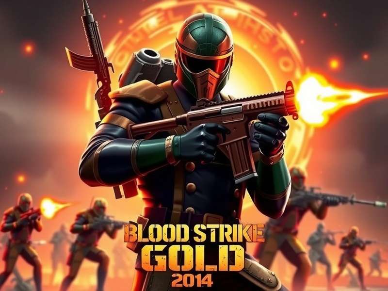 Blood Strike Gold Gameplay Screenshot showing gold rewards