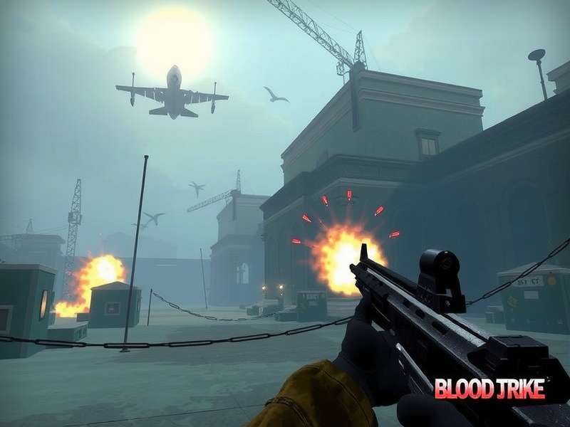 Blood Strike running on Windows PC with ultra graphics settings