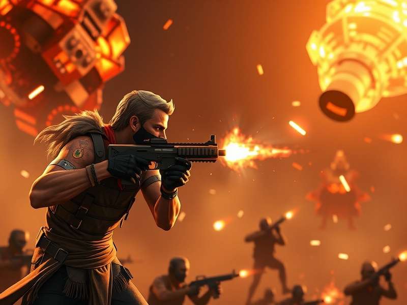 Blood Strike Game Engine Architecture Diagram