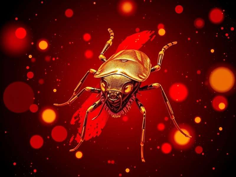 Infographic showing how Blood Strike gold bug scams work: Fake generators, phishing sites, and malware.