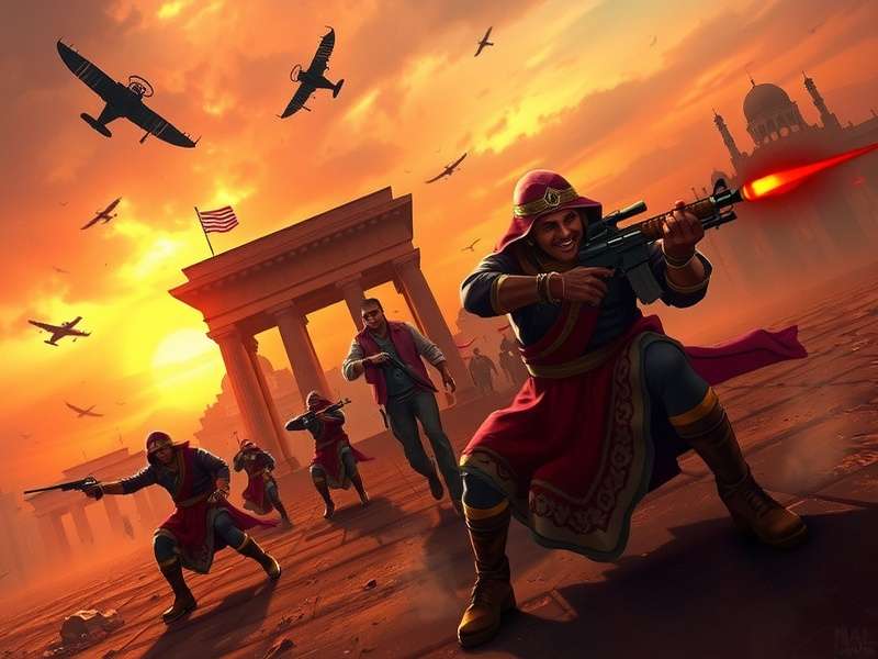 Blood Strike map strategy showing control points and rotation paths