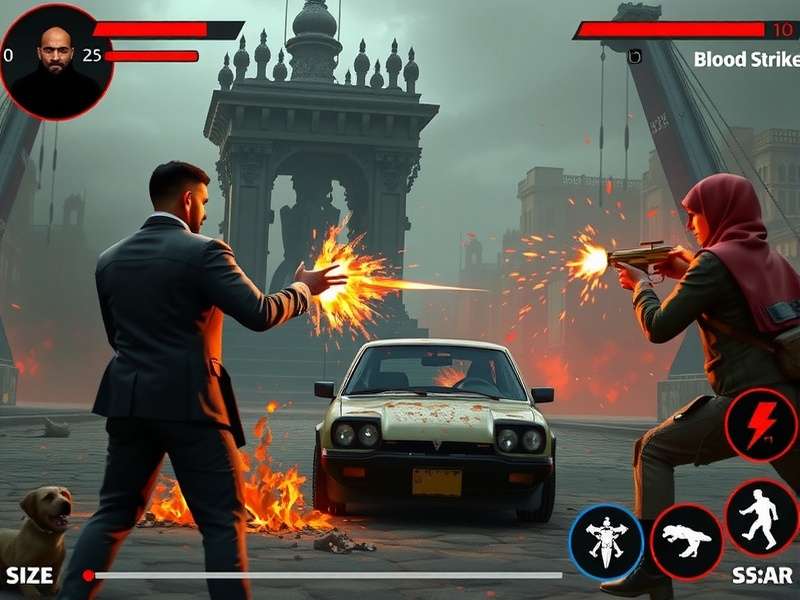 Blood Strike Game Size Breakdown Chart 2024