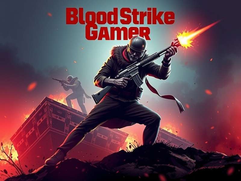 Blood Strike advanced gameplay mechanics showing movement and shooting techniques