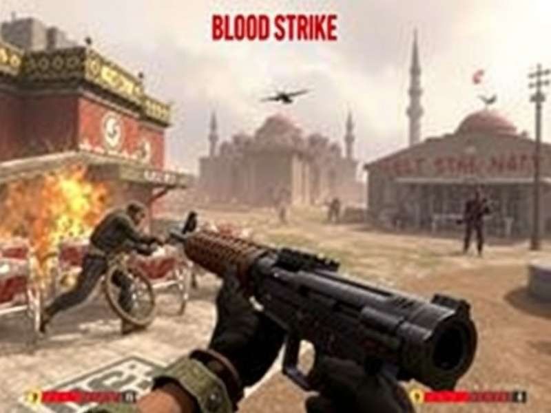 Blood Strike PC gameplay on high settings showing detailed graphics