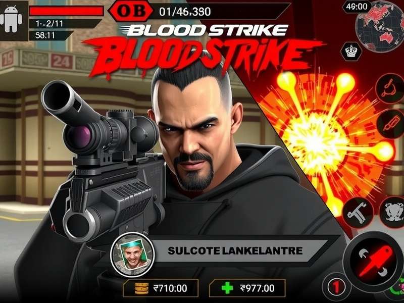 Blood Strike Mod APK unlimited money and gold gameplay