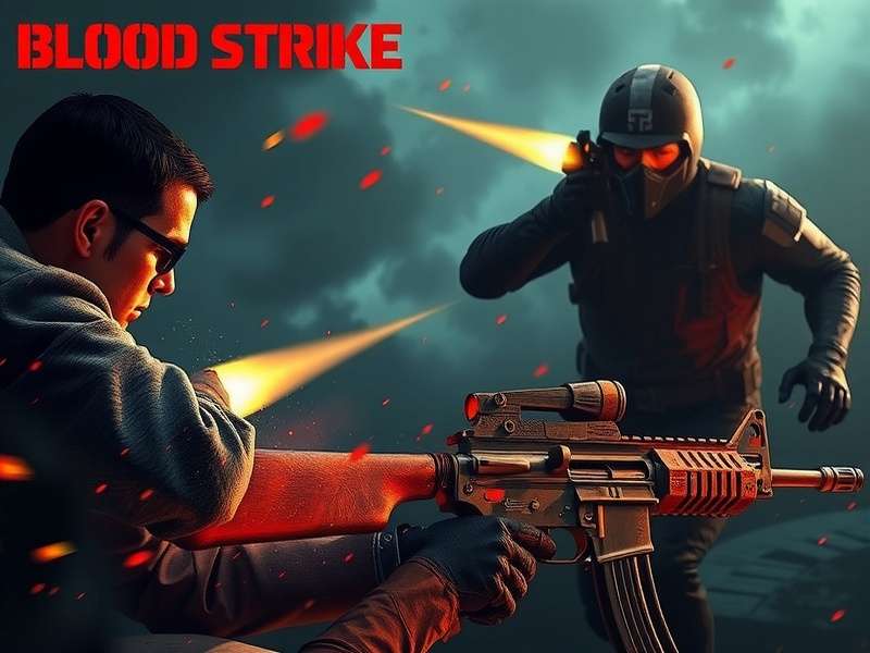 Blood Strike PC Gameplay Screenshot showing intense action