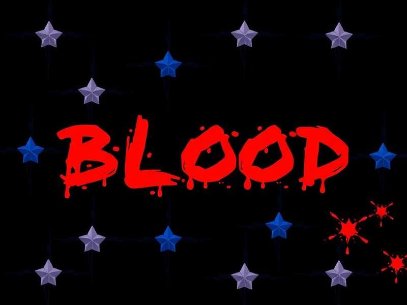 Blood Strike player achieving a high kill streak in an intense firefight