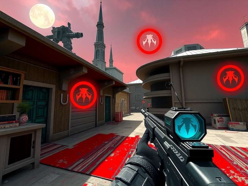 Optimal Blood Strike sensitivity settings diagram for mobile devices