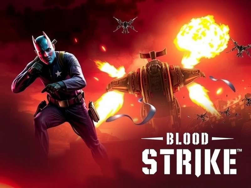 Blood Strike PC Gameplay Screenshot showing intense combat