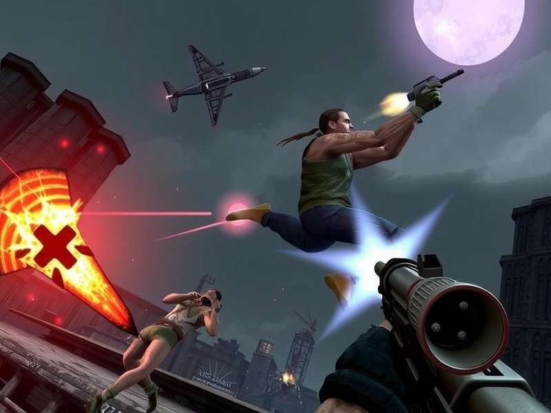 Blood Strike PC Gameplay Screenshot showing intense combat