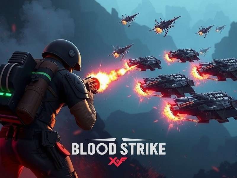 Blood Strike Steam gameplay screenshot showing intense tactical combat