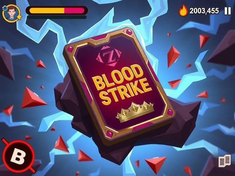 Blood Strike Gold Stash Card showing in-game rewards and interface