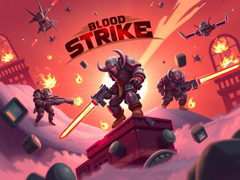 Blood Strike gameplay on Steam Deck showing intense action