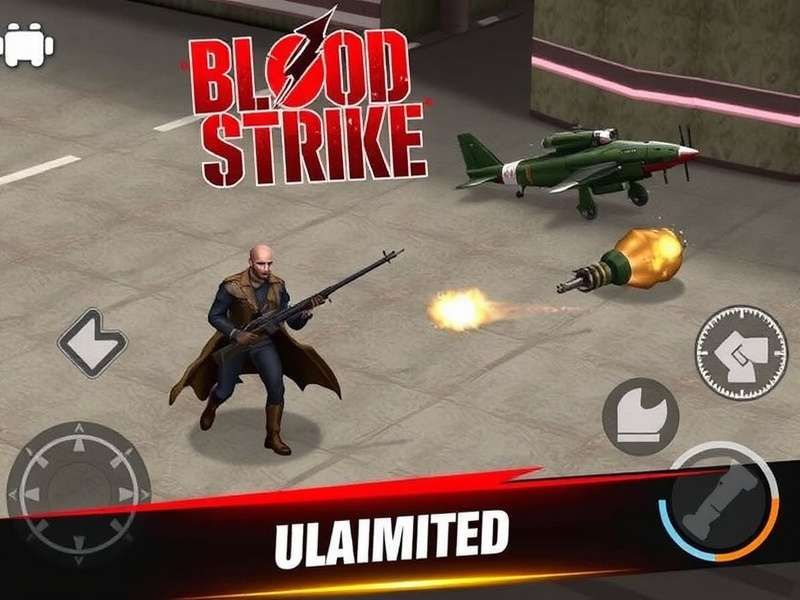 Blood Strike 2025 Gameplay Screenshot showing intense action