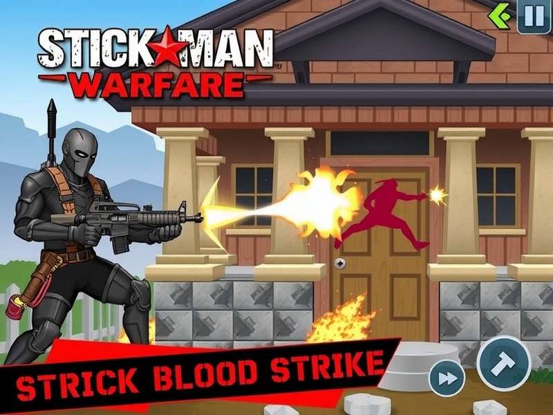 Blood Strike Mod Apk interface showing unlocked menu and features