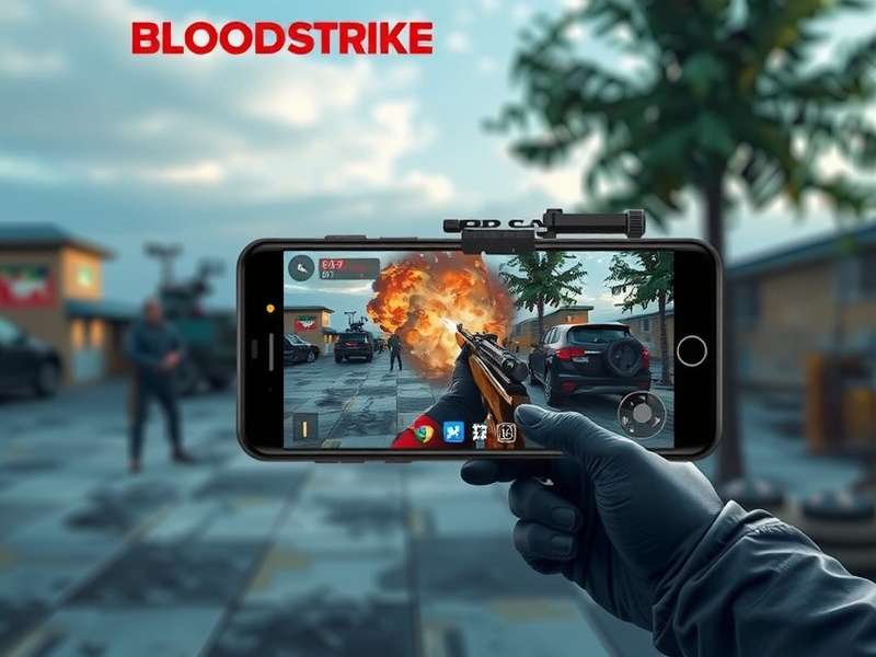 Blood Strike Mobile Handcam Gameplay Screenshot