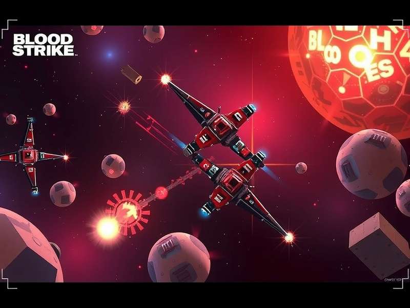 Blood Strike Gold Event promotional banner showing characters and gold rewards