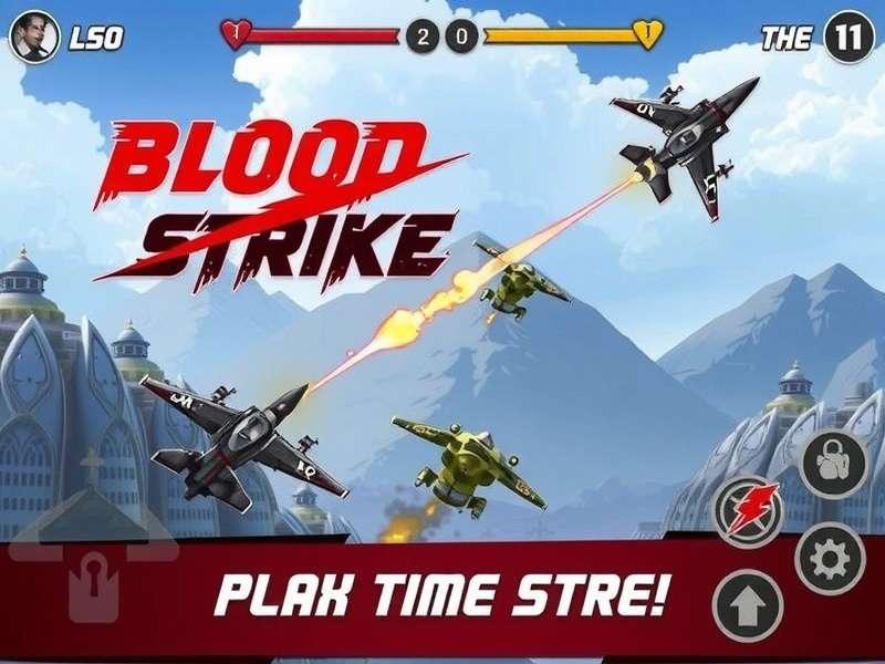 Blood Strike Apk Ultima Version gameplay banner showing intense battle royale action with Indian players