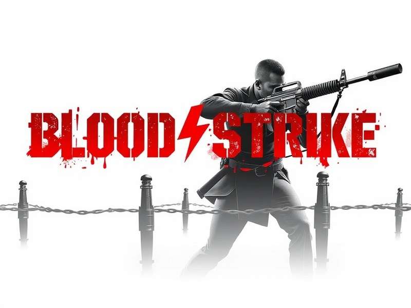Blood Strike gameplay arena showing intense battle royale action with Indian players
