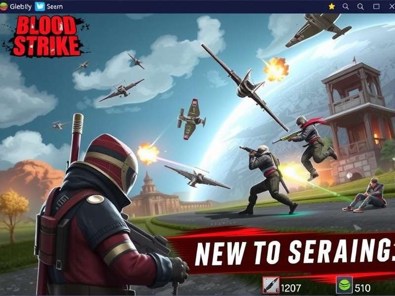 Blood Strike new update version 2.8.4 battle royale action screenshot