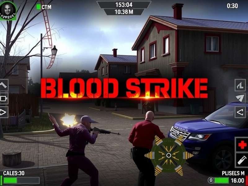 Blood Strike game action scene with Indian flag colors – download for PC Windows 10 guide