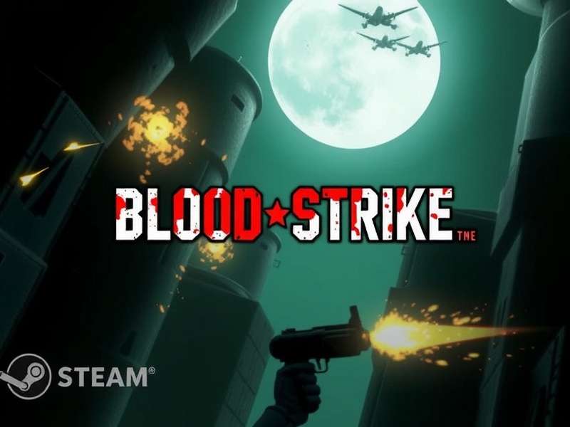 Blood Strike intense battle royale gameplay on Steam with tactical combat
