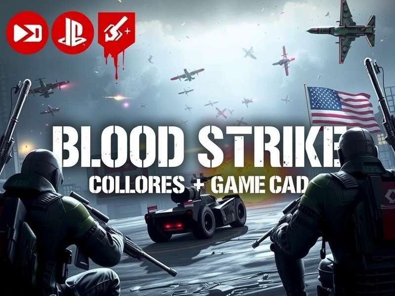 Blood Strike Game PC Download – Hero banner showing battle royale action