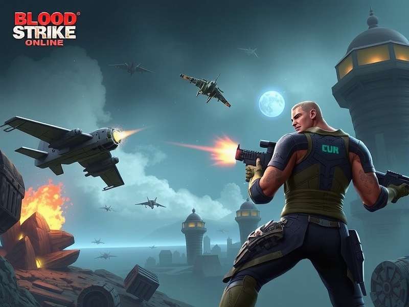 Blood Strike Online intense battle arena gameplay featuring Indian players in action